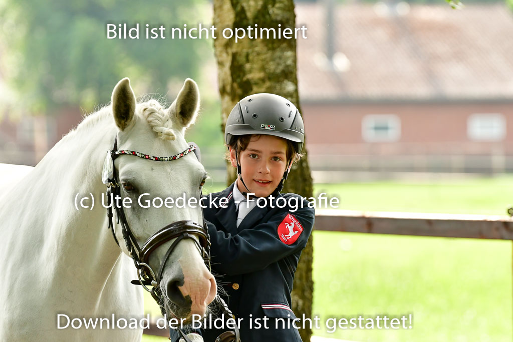 Goldene Schärpe Ponys in Löningen 4+5.6.22 | 05062022 Vormustern_051