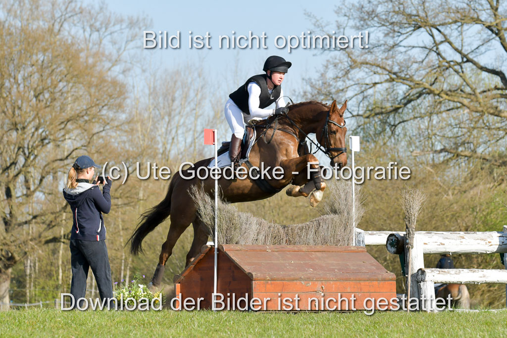 NG Eventing Elmenhorst 21.4.22 | Häusermann, Kerstin - Curley Boy