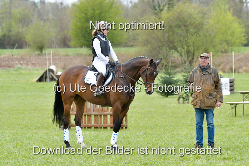 NG Eventing Elmenhorst  21.4.22 | Kuhn , Tanja - Thats Luck 