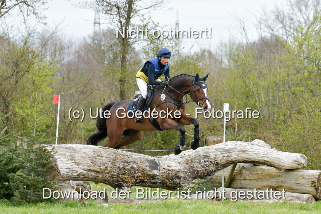 NG Eventing Elmenhorst  21.4.22 | Romeike, Louise - Commando 