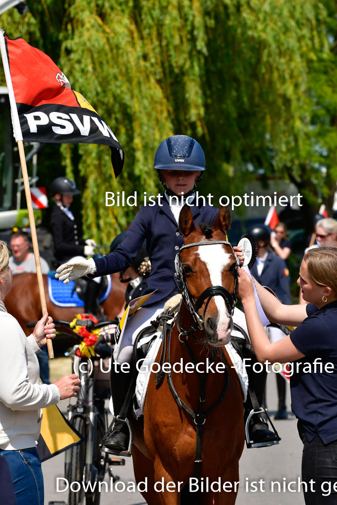 Goldene Schärpe Ponys in Hohen Luckow 1-4.6.23 | 04062023  Siegerehrung 