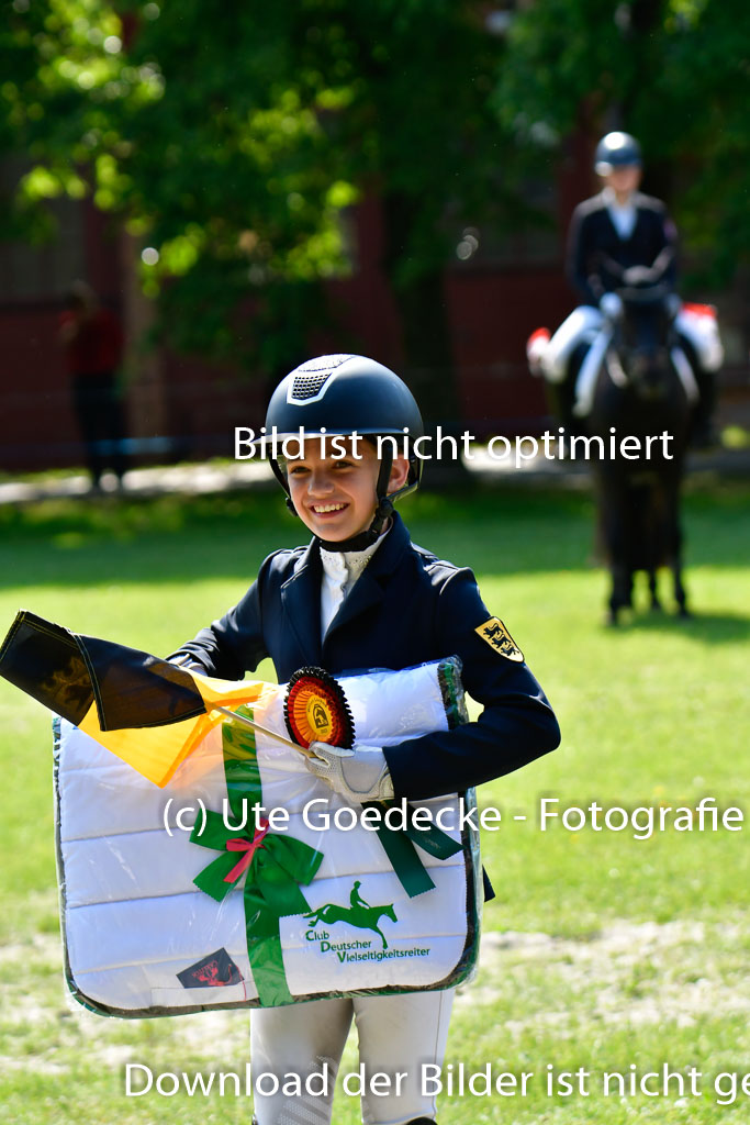 Goldene Schärpe Ponys in Hohen Luckow 1-4.6.23 | 04062023  Siegerehrung_068 