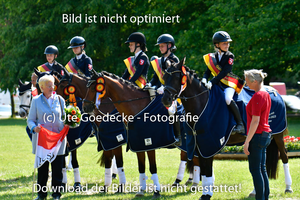 Goldene Schärpe Ponys in Hohen Luckow 1-4.6.23 | 04062023  Siegerehrung_143 