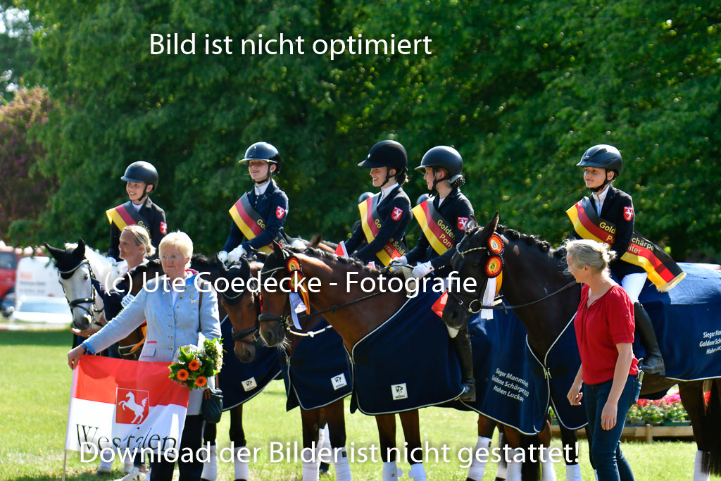 Goldene Schärpe Ponys in Hohen Luckow 1-4.6.23 | 04062023  Siegerehrung_146 