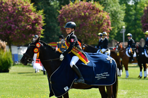 Goldene Schärpe Ponys in Hohen Luckow 1-4.6.23 | 04062023  Siegerehrung_098 