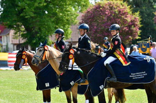 Goldene Schärpe Ponys in Hohen Luckow 1-4.6.23 | 04062023  Siegerehrung_112 