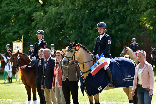Goldene Schärpe Ponys in Hohen Luckow 1-4.6.23 | 04062023  Siegerehrung_128 