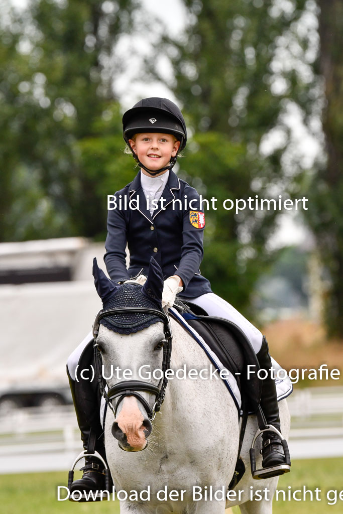 Goldene Schärpe Ponys in Hohenberg Krusemark 2024 | 12072024 Dressur _0338