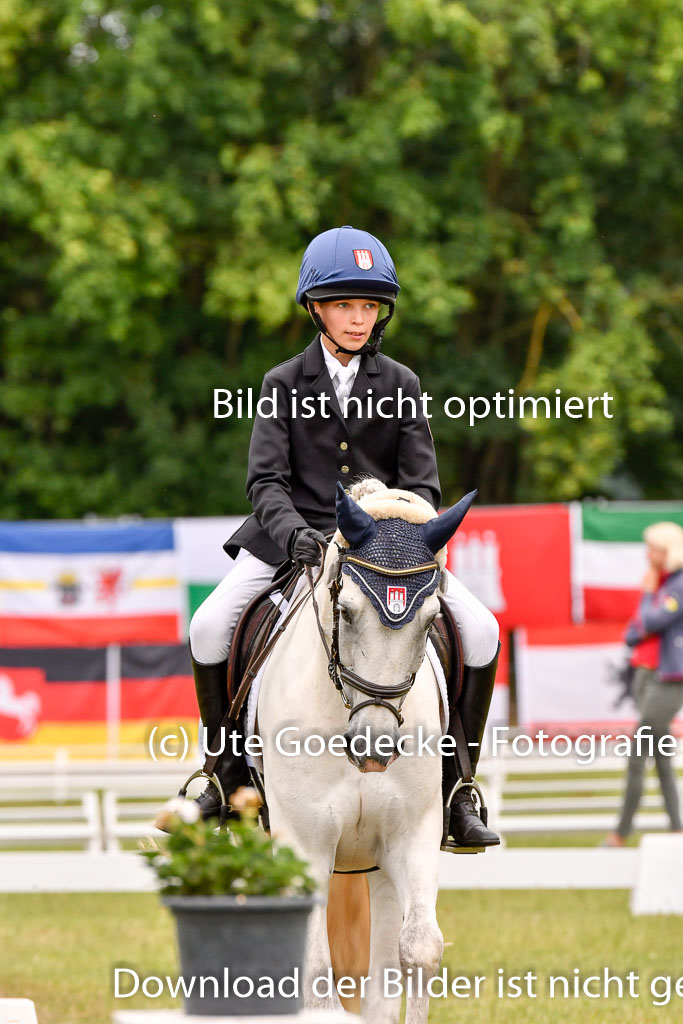 Goldene Schärpe Ponys in Hohenberg Krusemark 2024 | 12072024 Dressur _0537