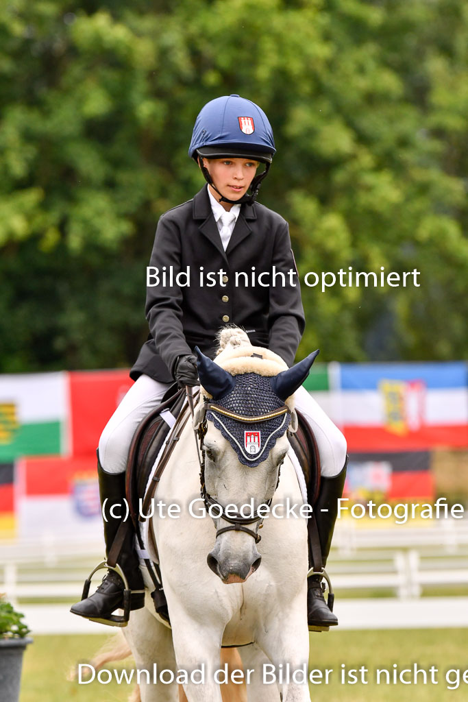 Goldene Schärpe Ponys in Hohenberg Krusemark 2024 | 12072024 Dressur _0538