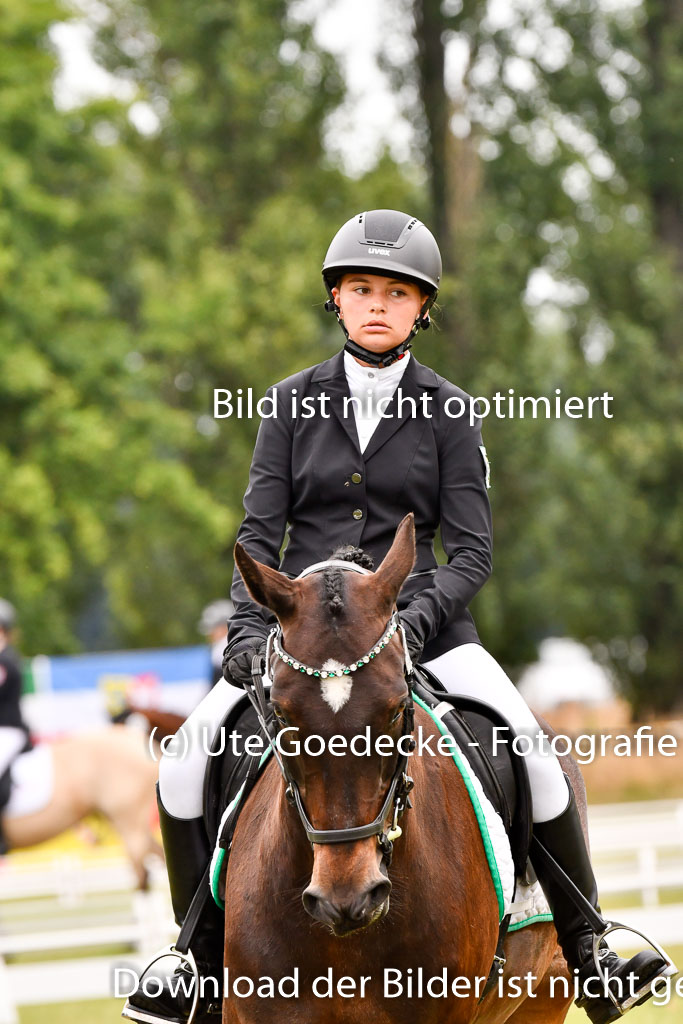 Goldene Schärpe Ponys in Hohenberg Krusemark 2024 | 12072024 Dressur _0705