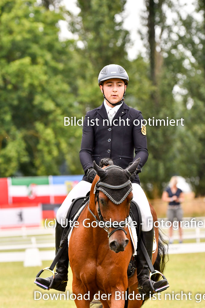 Goldene Schärpe Ponys in Hohenberg Krusemark 2024 | 12072024 Dressur _0740