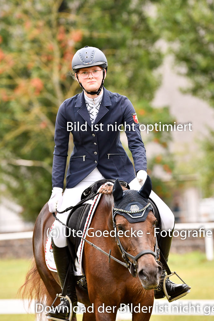 Goldene Schärpe Ponys in Hohenberg Krusemark 2024 | 12072024 Dressur _1018 