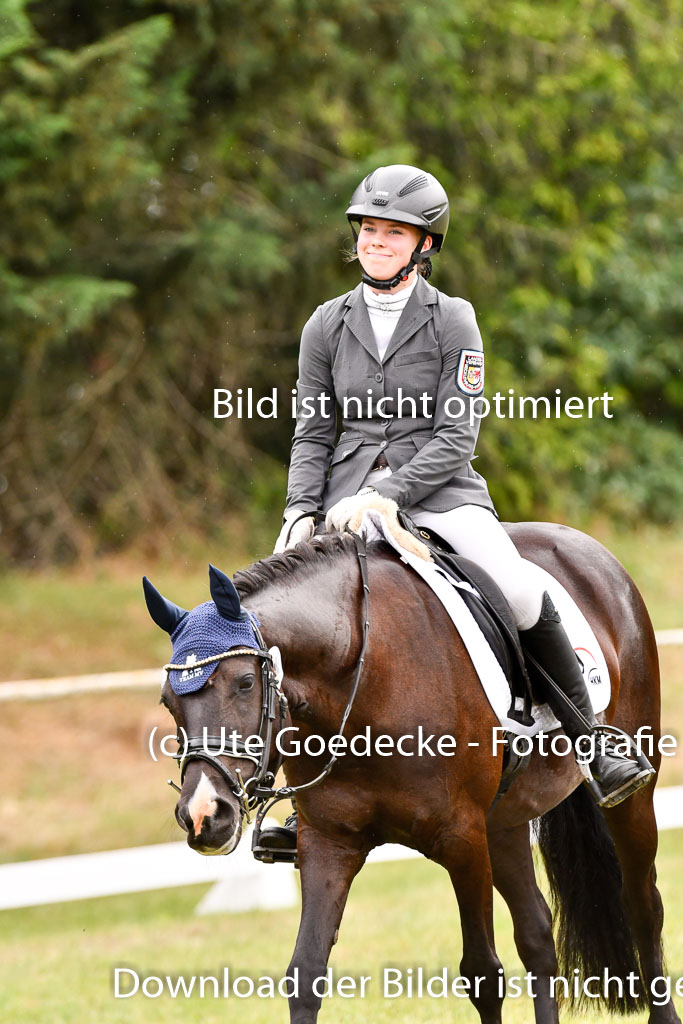 Goldene Schärpe Ponys in Hohenberg Krusemark 2024 | 12072024 Dressur _1116 