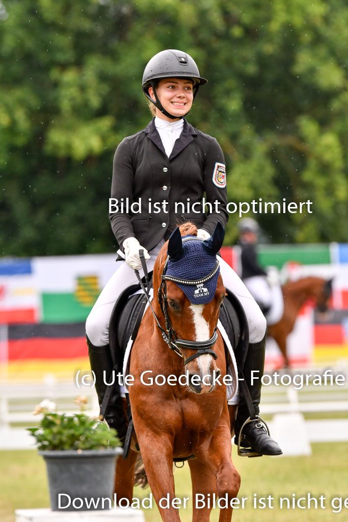 Goldene Schärpe Ponys in Hohenberg Krusemark 2024 | 12072024 Dressur _1161 