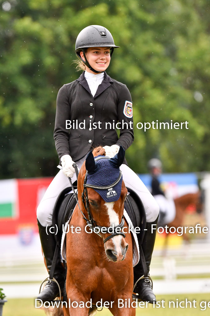 Goldene Schärpe Ponys in Hohenberg Krusemark 2024 | 12072024 Dressur _1162 