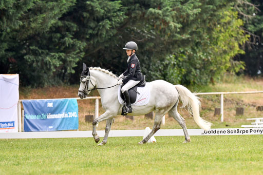 Goldene Schärpe Ponys in Hohenberg Krusemark 2024 | 12072024 Dressur _0113 