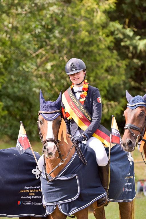 Goldene Schärpe Ponys in Hohenberg Krusemark 2024 | 14072024 Ehrungen_076 