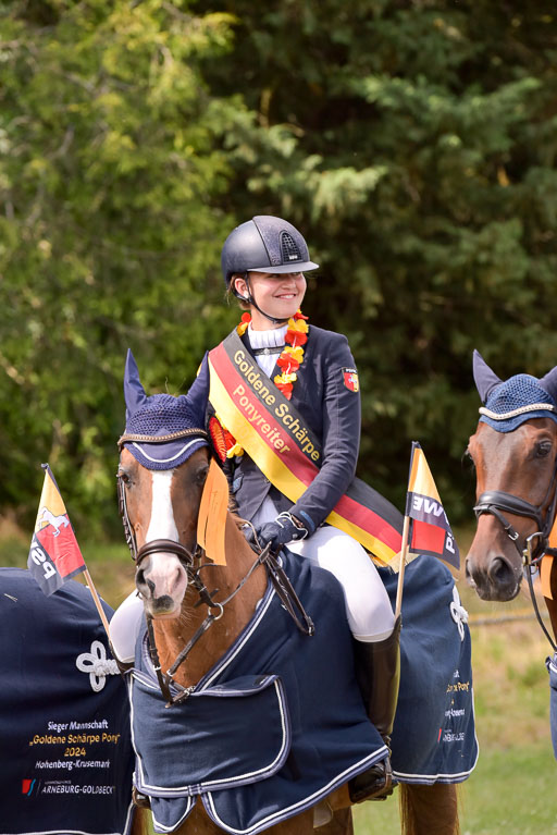 Goldene Schärpe Ponys in Hohenberg Krusemark 2024 | 14072024 Ehrungen_077 