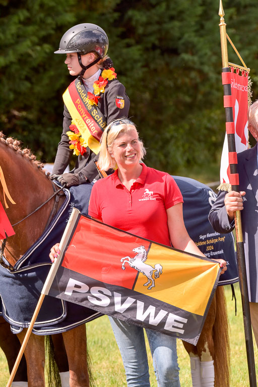 Goldene Schärpe Ponys in Hohenberg Krusemark 2024 | 14072024 Ehrungen_079 
