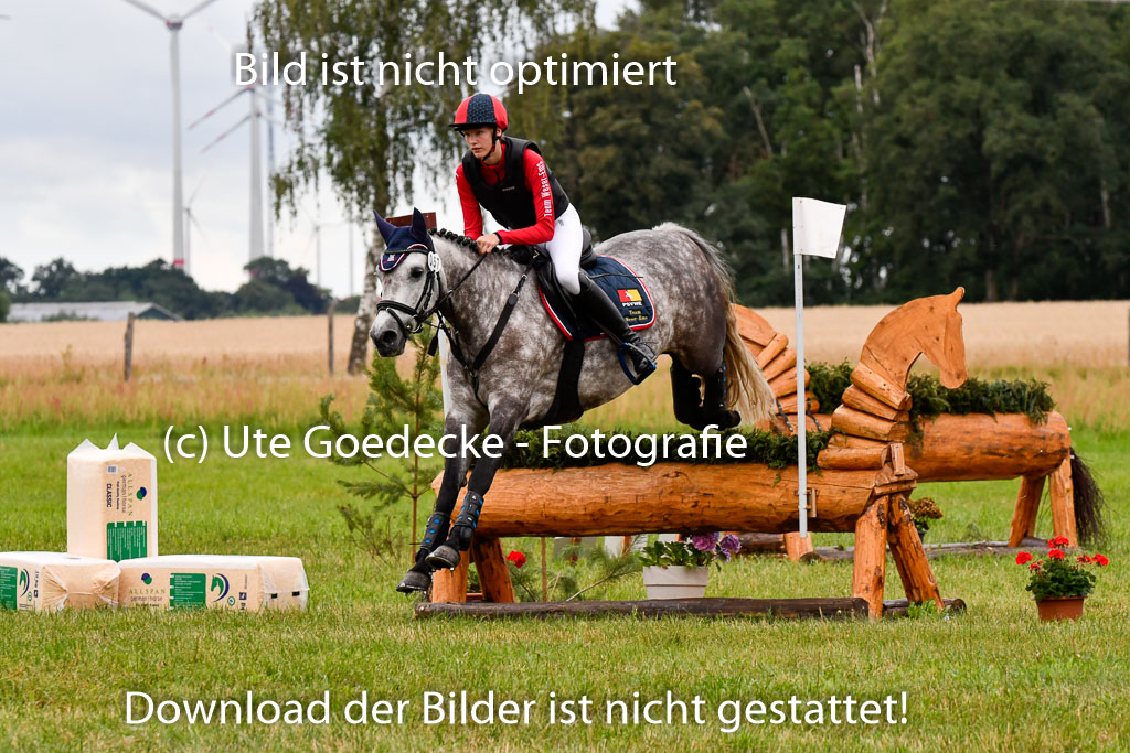 Goldene Schärpe Ponys in Hohenberg Krusemark 2024 | 13072024 Gelände 1 Abt_016