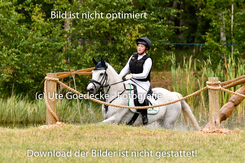 Goldene Schärpe Ponys in Hohenberg Krusemark 2024 | 13072024 Gelände 1 Abt_050 