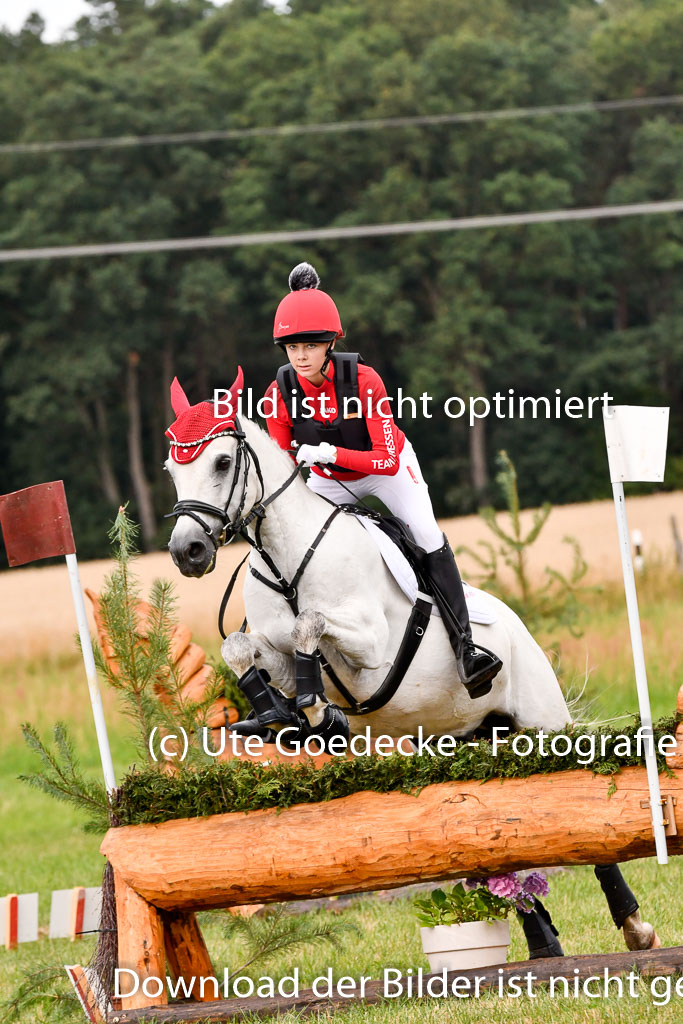 Goldene Schärpe Ponys in Hohenberg Krusemark 2024 | 13072024 Gelände 1 Abt_145