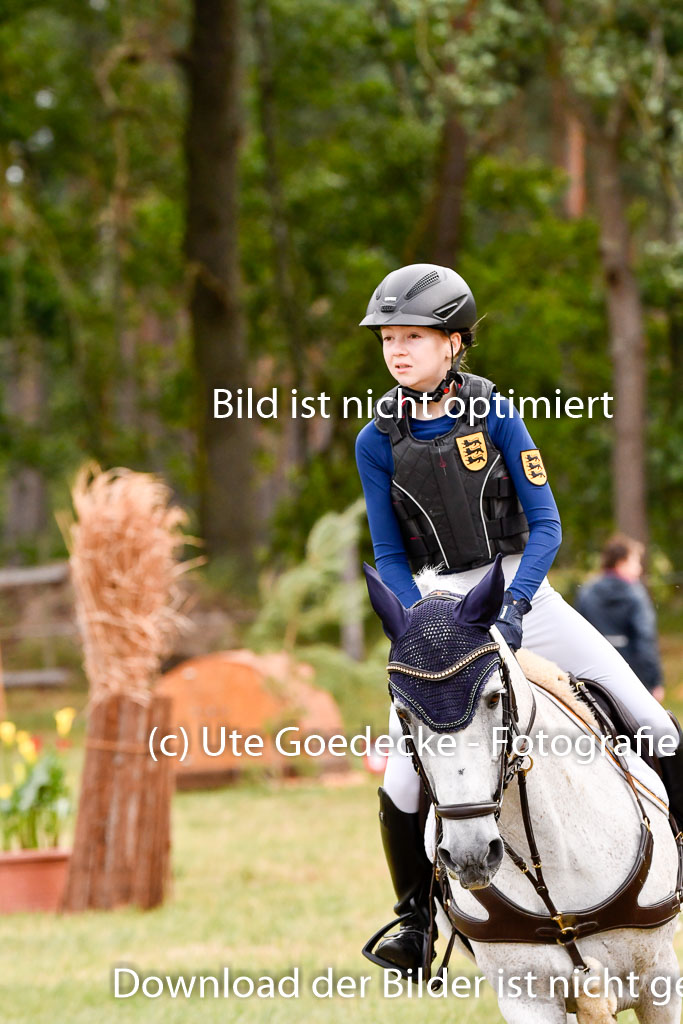 Goldene Schärpe Ponys in Hohenberg Krusemark 2024 | 13072024 Gelände 1 Abt_160