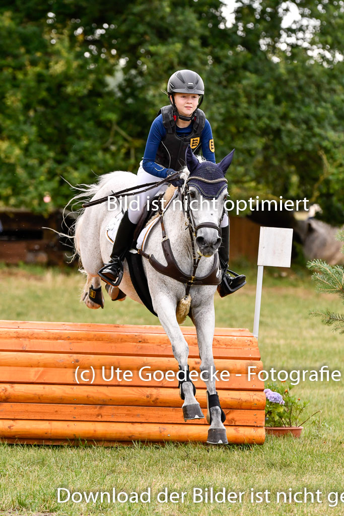 Goldene Schärpe Ponys in Hohenberg Krusemark 2024 | 13072024 Gelände 1 Abt_173