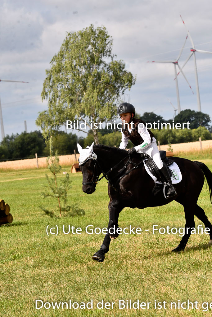 Goldene Schärpe Ponys in Hohenberg Krusemark 2024 | 13072024 Gelände 1 Abt_265