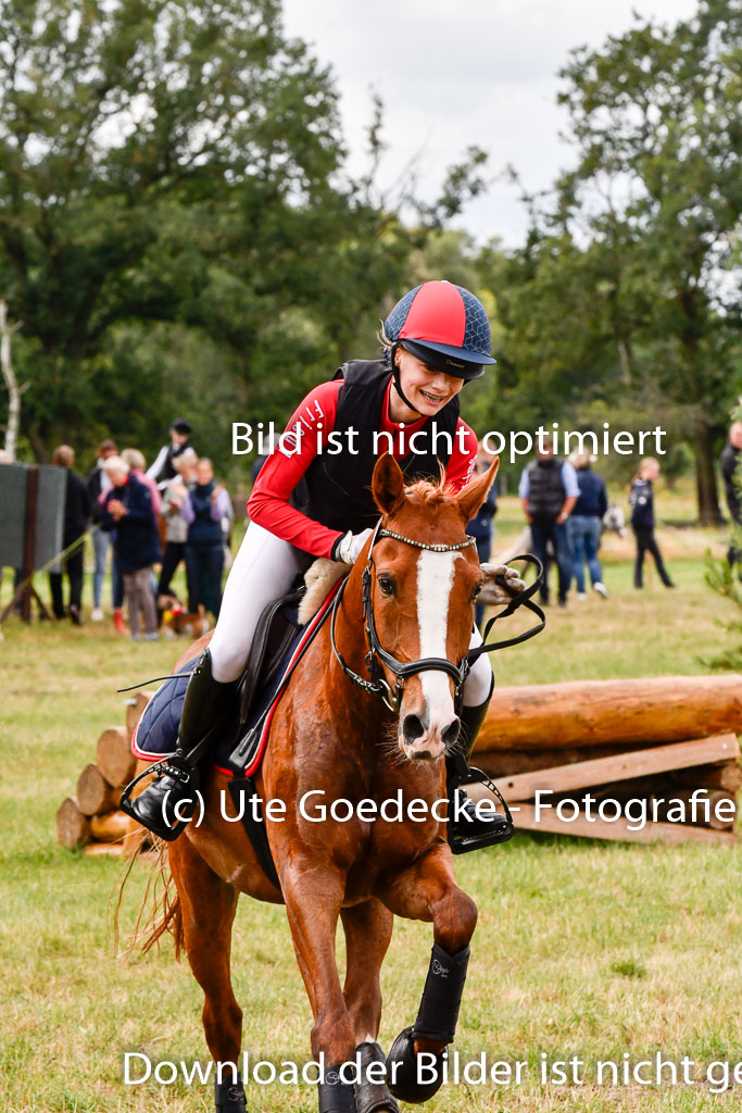 Goldene Schärpe Ponys in Hohenberg Krusemark 2024 | 13072024 Gelände 1 Abt_310