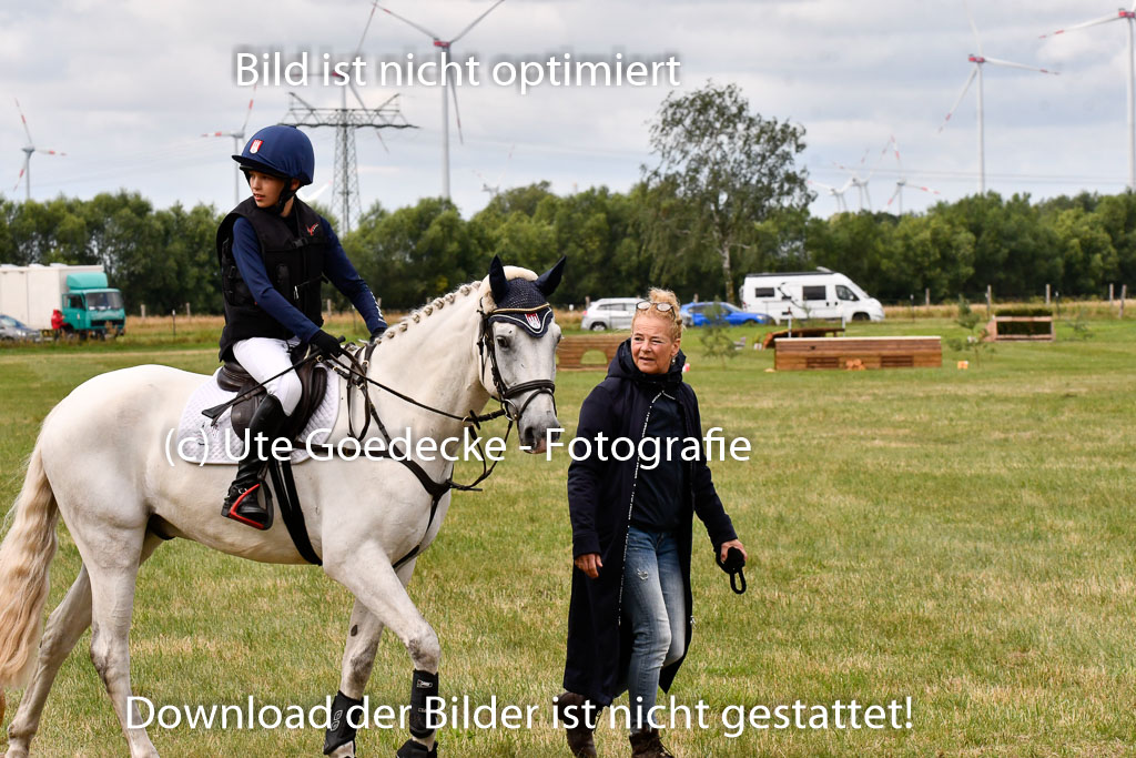 Goldene Schärpe Ponys in Hohenberg Krusemark 2024 | 13072024 Gelände 1 Abt_329 