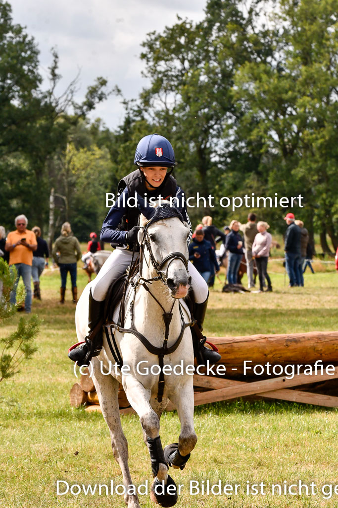 Goldene Schärpe Ponys in Hohenberg Krusemark 2024 | 13072024 Gelände 1 Abt_368