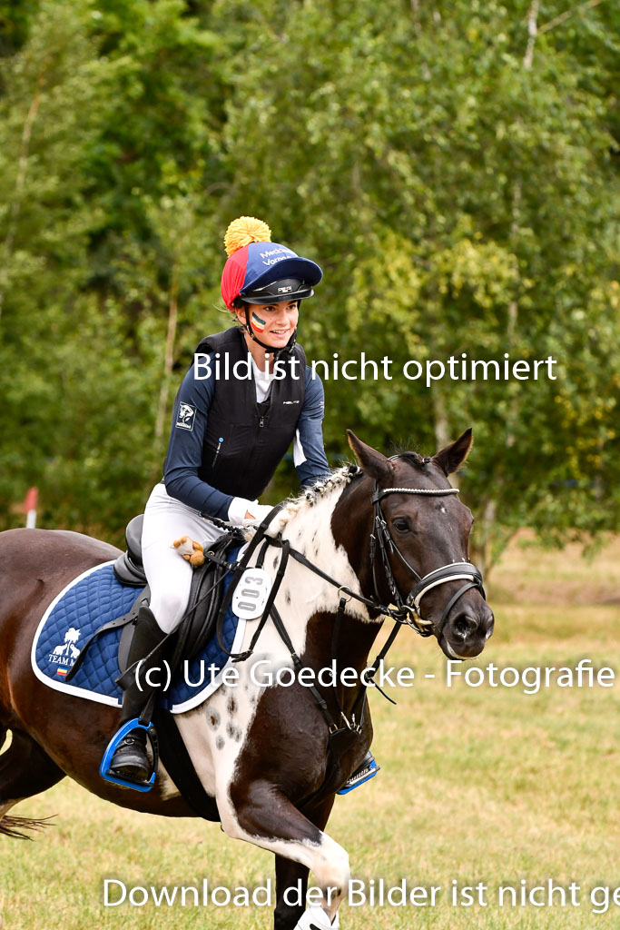 Goldene Schärpe Ponys in Hohenberg Krusemark 2024 | 13072024 Gelände 1 Abt_411 