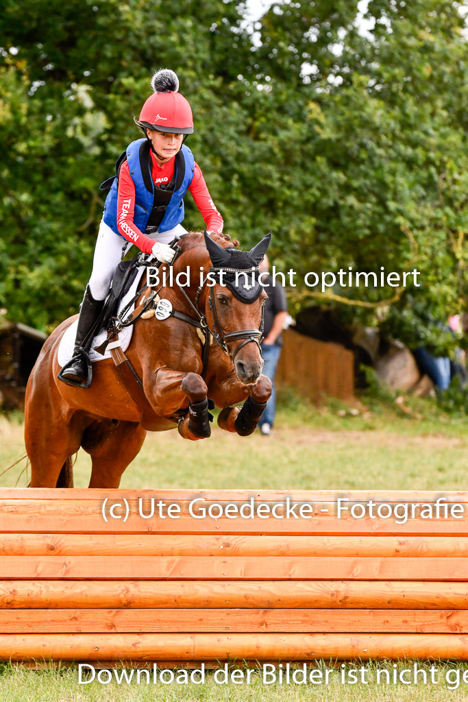 Goldene Schärpe Ponys in Hohenberg Krusemark 2024 | 13072024 Gelände 1 Abt_537