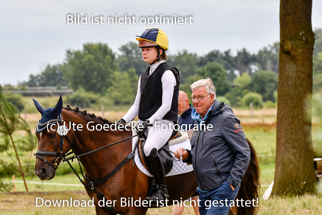 Goldene Schärpe Ponys in Hohenberg Krusemark 2024 | 13072024 Gelände 1 Abt_558