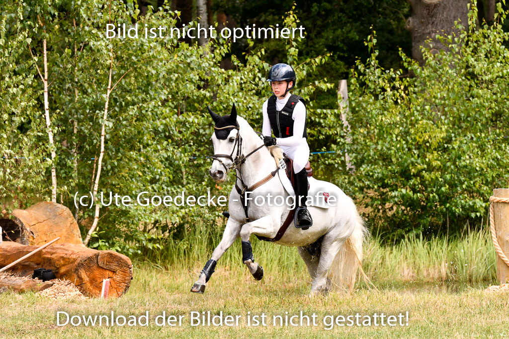 Goldene Schärpe Ponys in Hohenberg Krusemark 2024 | 13072024 Gelände 1 Abt_708