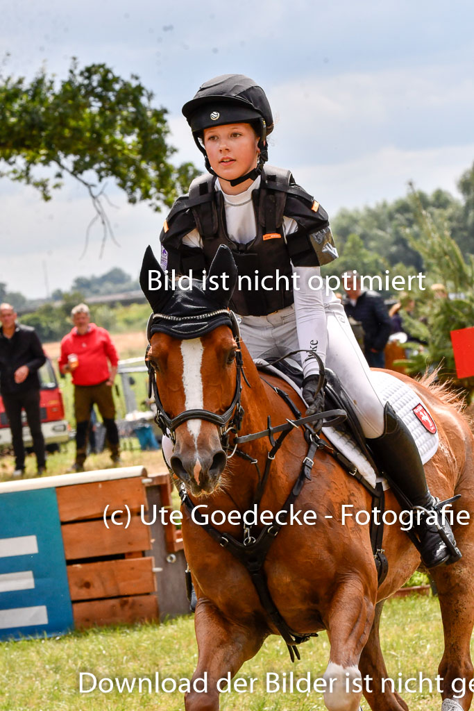 Goldene Schärpe Ponys in Hohenberg Krusemark 2024 | 13072024 Gelände 1 Abt_798 