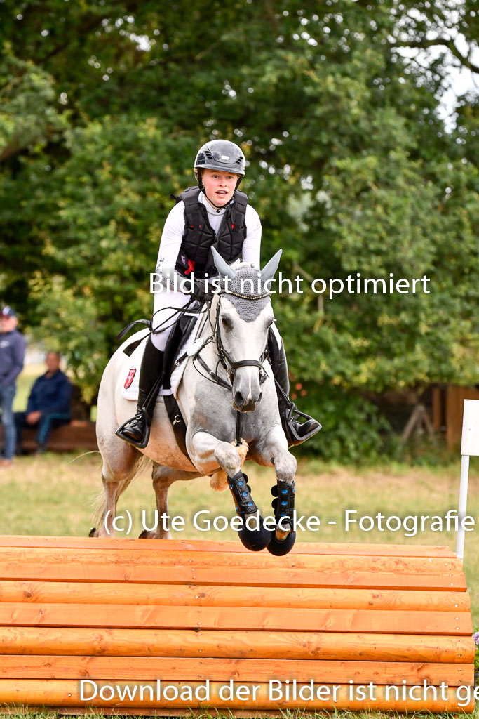 Goldene Schärpe Ponys in Hohenberg Krusemark 2024 | 13072024 Gelände 1 Abt_848
