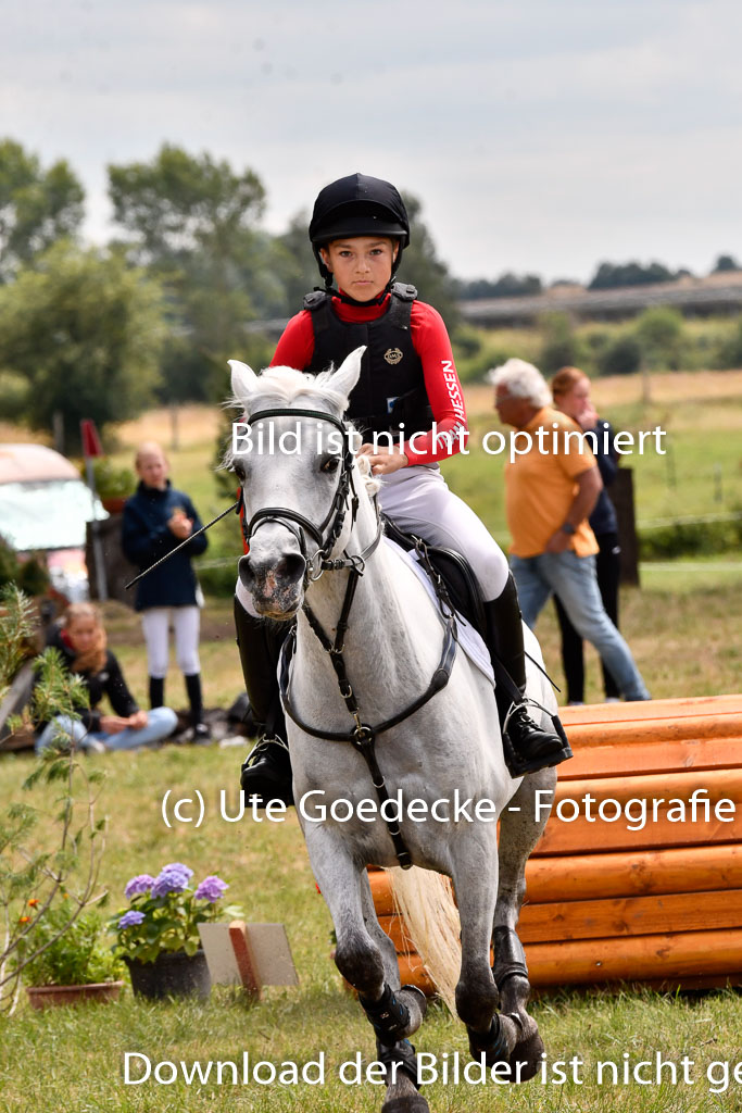 Goldene Schärpe Ponys in Hohenberg Krusemark 2024 | 13072024 Gelände 1 Abt_963 