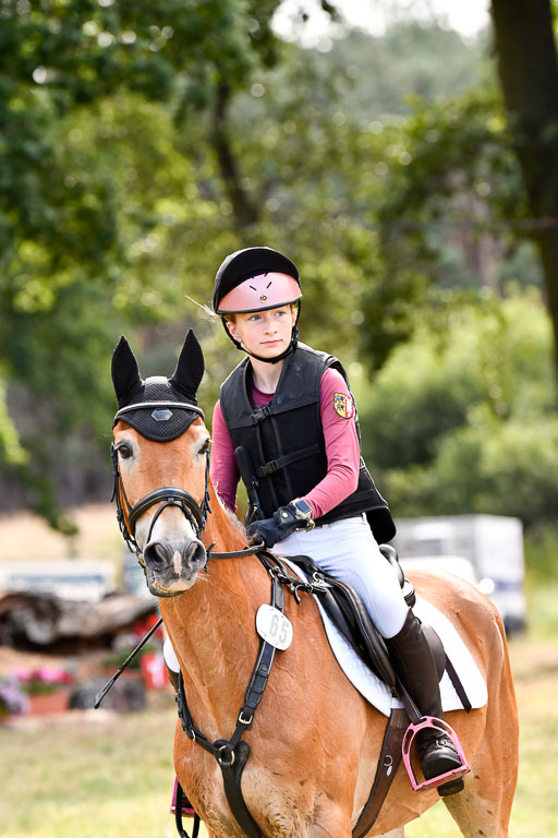 Goldene Schärpe Ponys in Hohenberg Krusemark 2024 | 13072024 Gelände 1 Abt_193 
