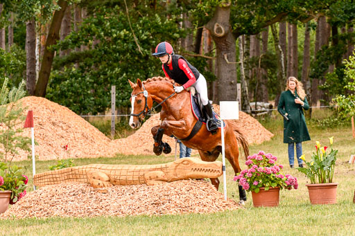 Goldene Schärpe Ponys in Hohenberg Krusemark 2024 | 13072024 Gelände 1 Abt_303 