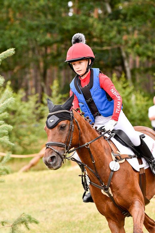 Goldene Schärpe Ponys in Hohenberg Krusemark 2024 | 13072024 Gelände 1 Abt_523 