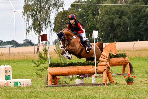 Goldene Schärpe Ponys in Hohenberg Krusemark 2024 | 13072024 Gelände 1 Abt_610 
