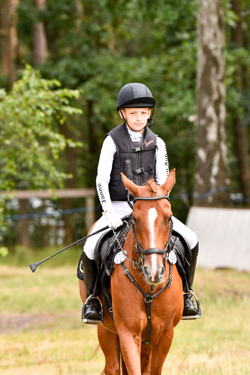 Goldene Schärpe Ponys in Hohenberg Krusemark 2024 | 13072024 Gelände 1 Abt_714 