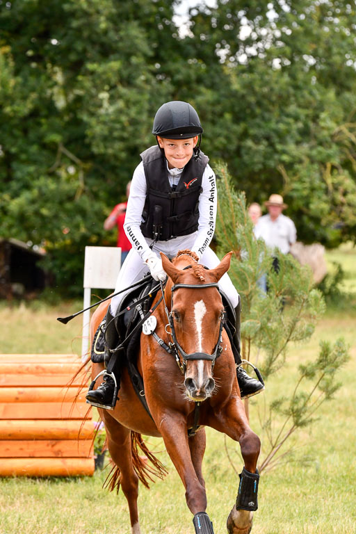 Goldene Schärpe Ponys in Hohenberg Krusemark 2024 | 13072024 Gelände 1 Abt_729 