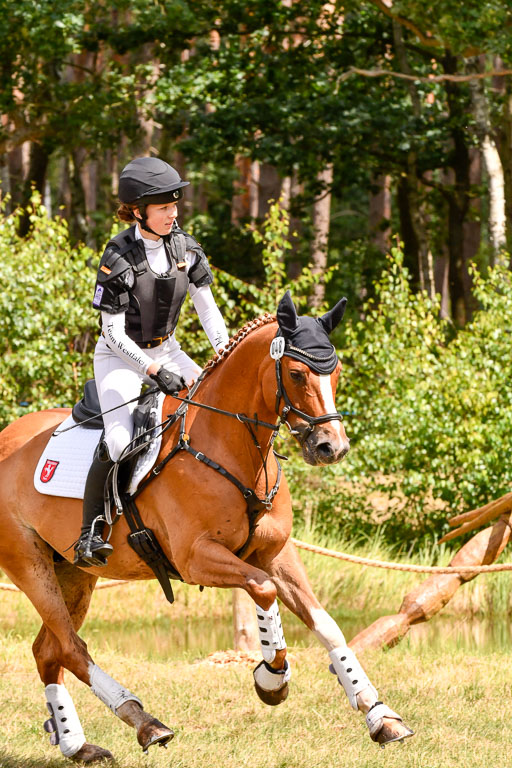 Goldene Schärpe Ponys in Hohenberg Krusemark 2024 | 13072024 Gelände 1 Abt_780 
