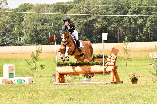 Goldene Schärpe Ponys in Hohenberg Krusemark 2024 | 13072024 Gelände 1 Abt_786 