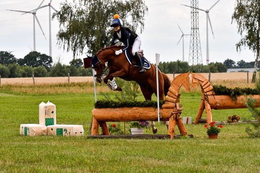 Goldene Schärpe Ponys in Hohenberg Krusemark 2024 | 13072024 Gelände 1 Abt_858 
