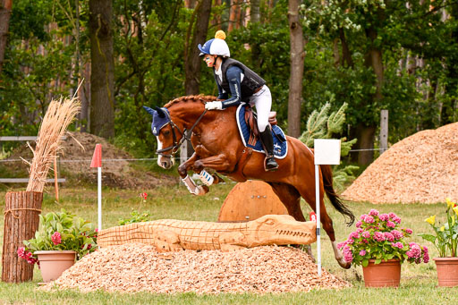 Goldene Schärpe Ponys in Hohenberg Krusemark 2024 | 13072024 Gelände 1 Abt_861 